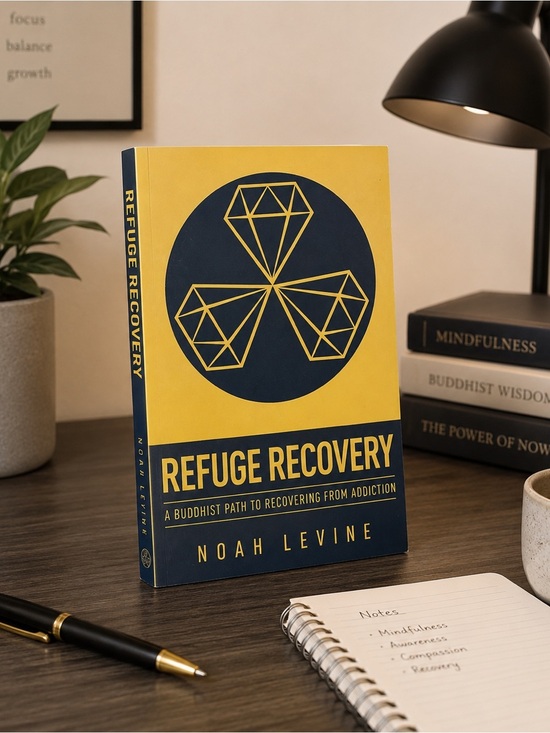 HarperOne Other - Refuge Recovery Paperback by Noah Levine | Buddhist Addiction Recovery Book